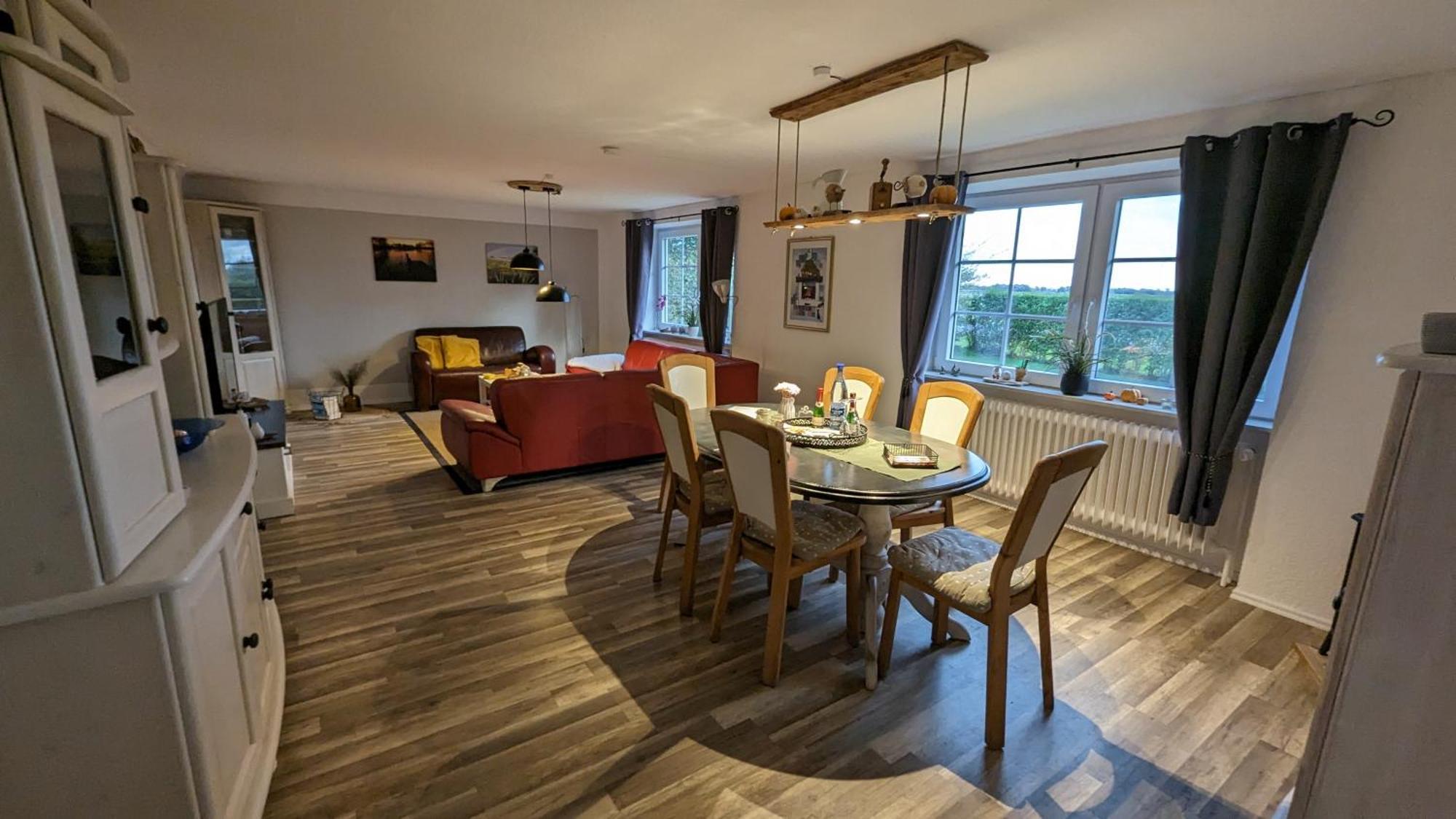Ferienhaus Koemhuus Niebull Ngoại thất bức ảnh